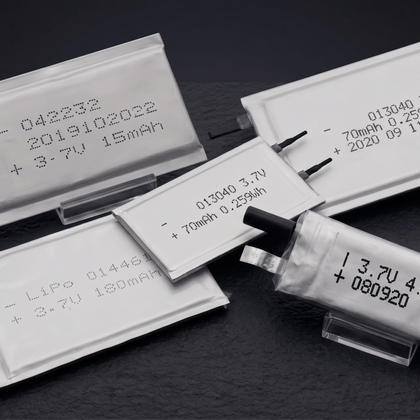 Ultra-Thin battery product shot